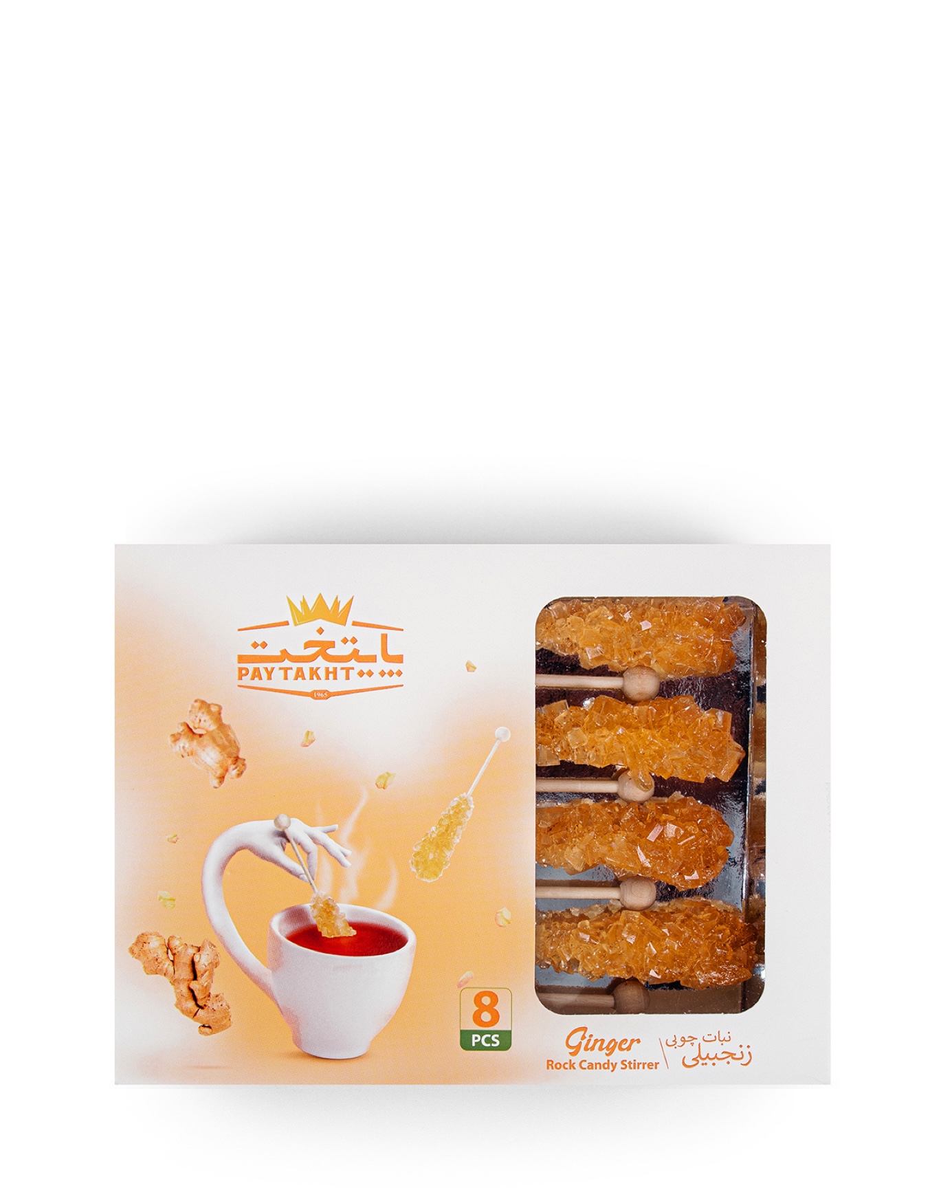 Kandis Sticks mit Ingwer - Paytakht