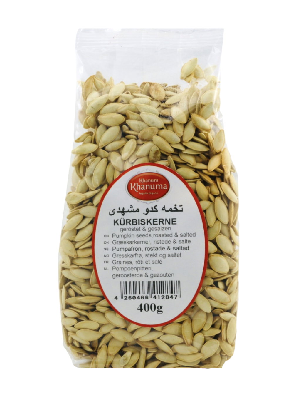 Kürbiskerne Mashadi 400gr. - Khanum