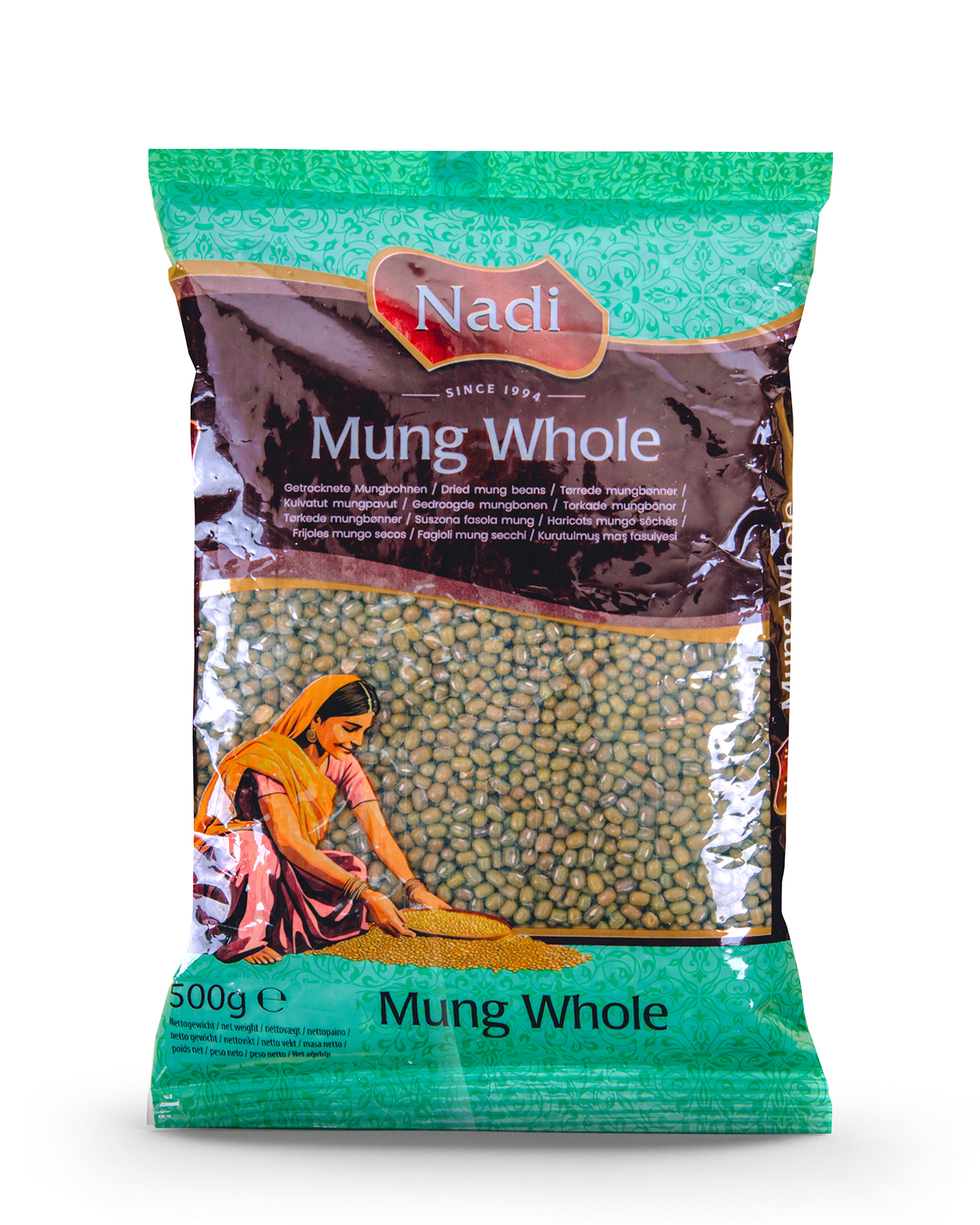 Mungbohnen 500gr - Nadi