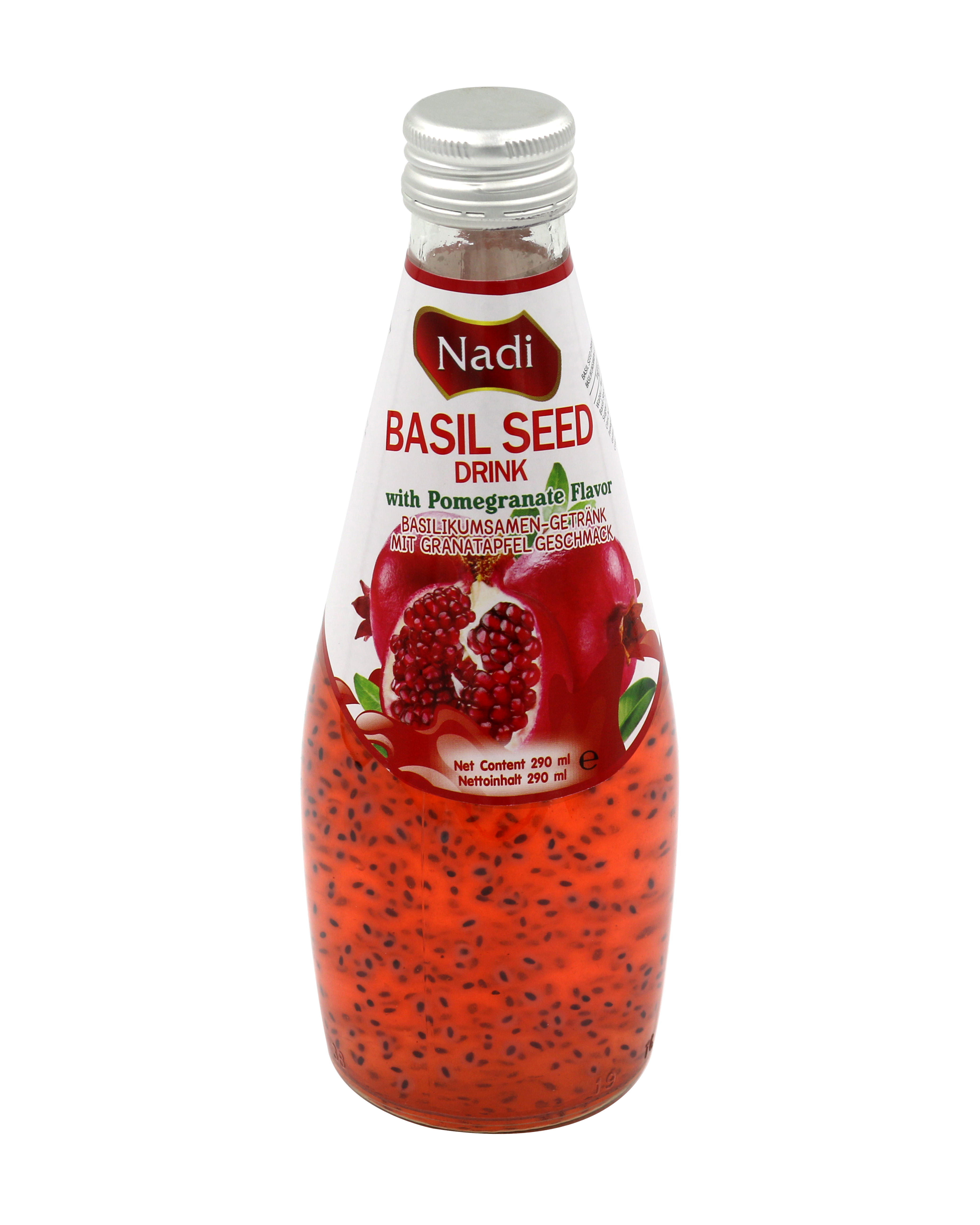 Basilikumsaft Granatapfel - Nadi