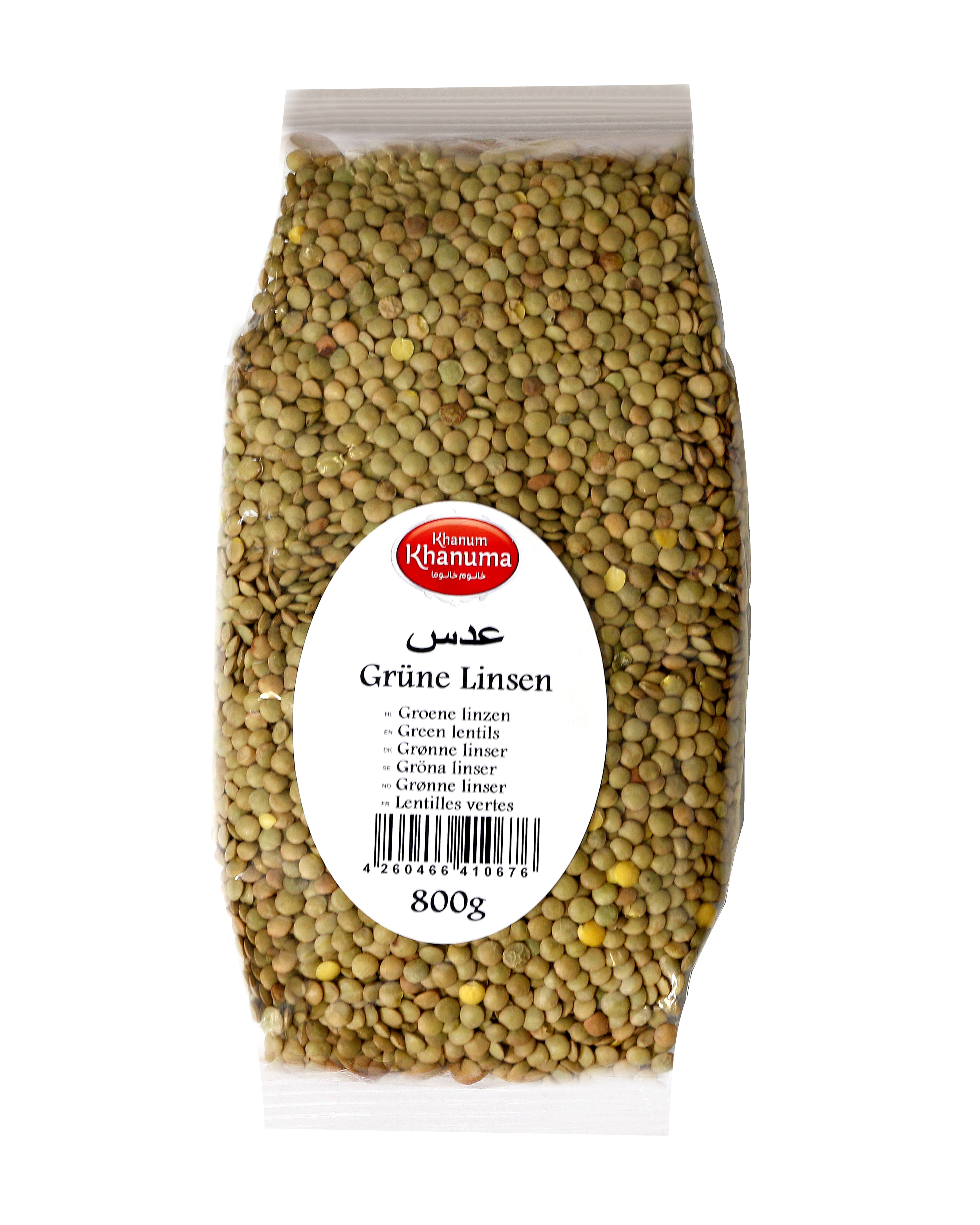 Linsen Khanum 800gr. - Adas
