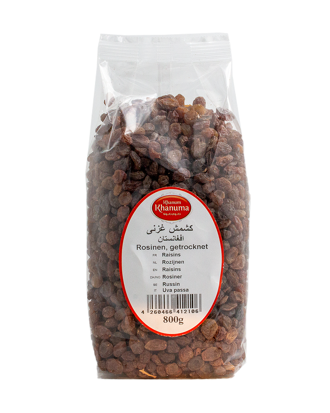 Rote Rosinen Ghazini 800gr - Khanum Khanuma