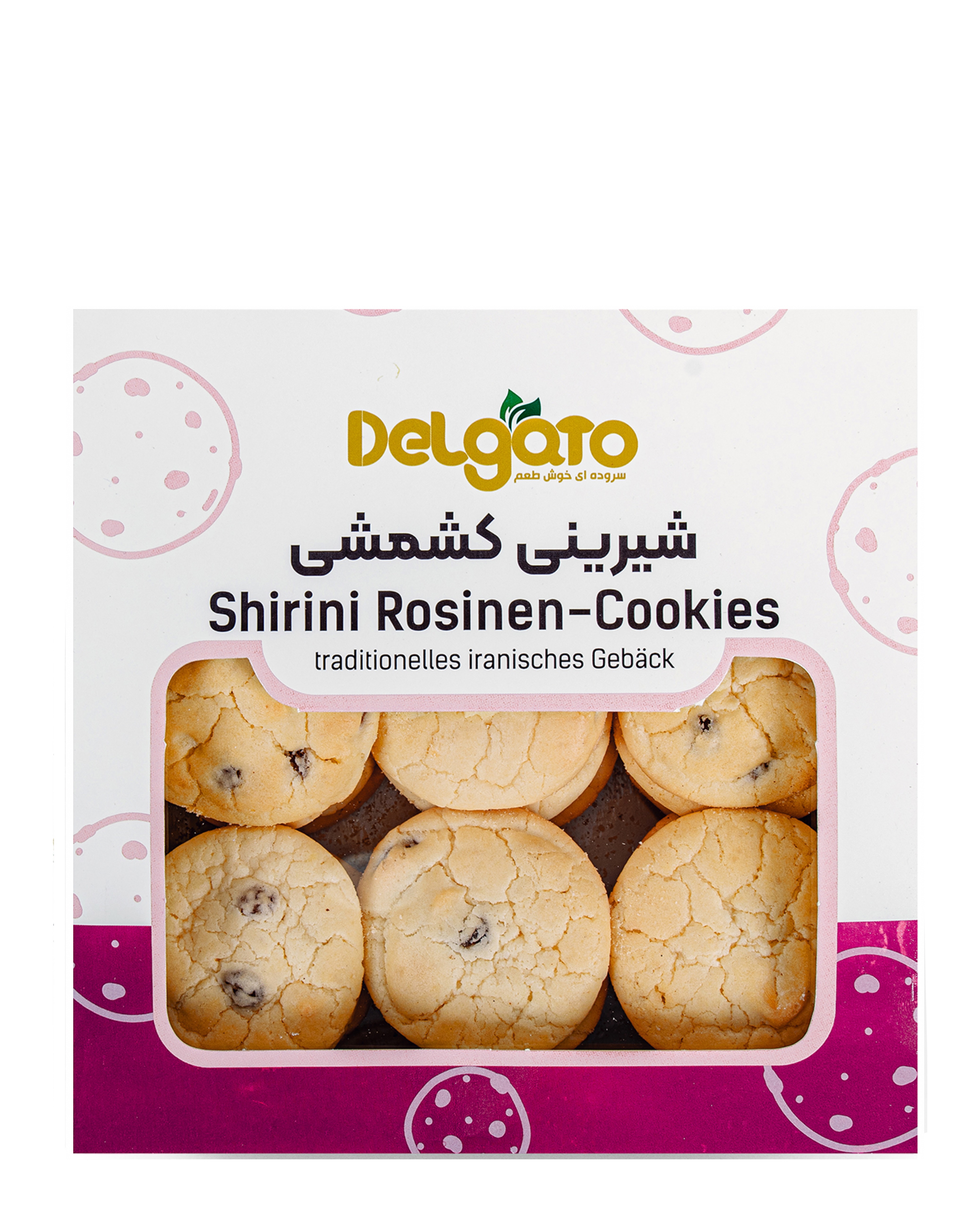 Shirini Keshmeshi - Rosinengebäck Delgato