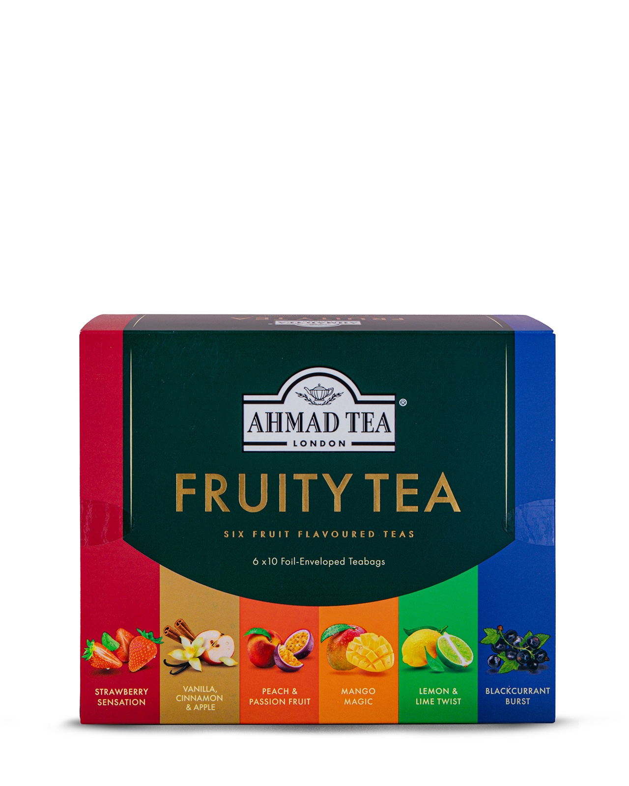 Früchtetee Kollektion Ahmad Tee - 6x10