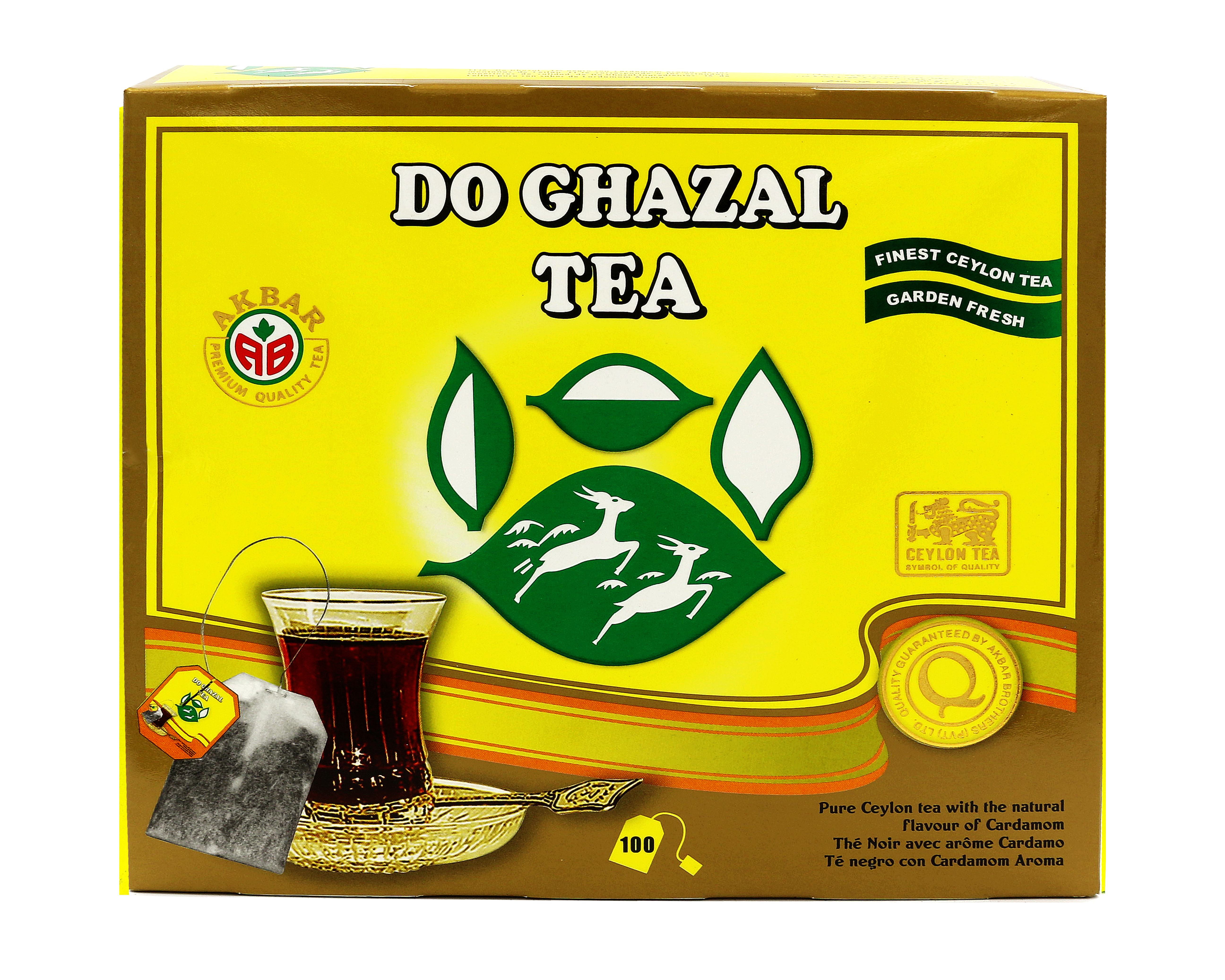Do Ghazal mit Kardamom (Teebeutel)