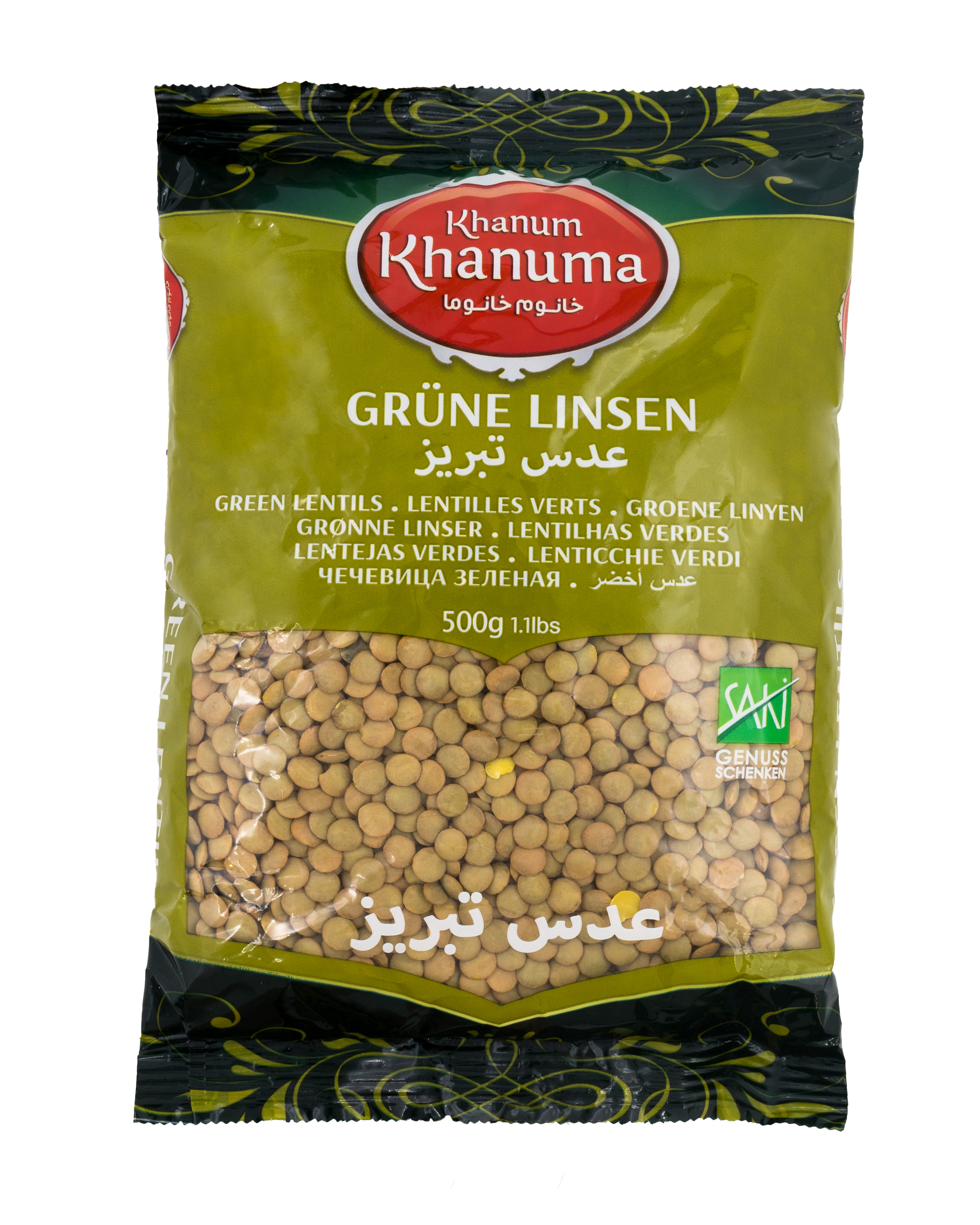 Linsen Khanum 500gr. - Adas