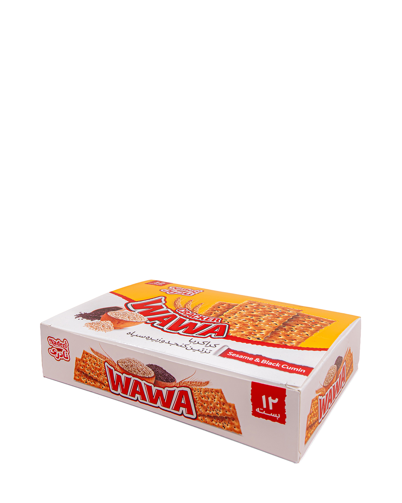 Cracker mit Sesame und Kümmel - Naderi