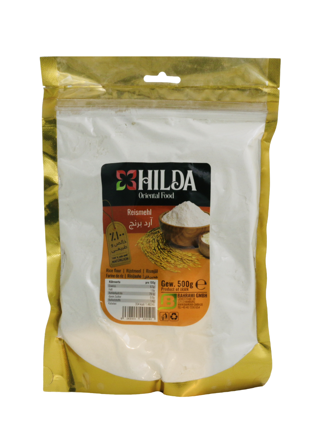 Reismehl - Hilda