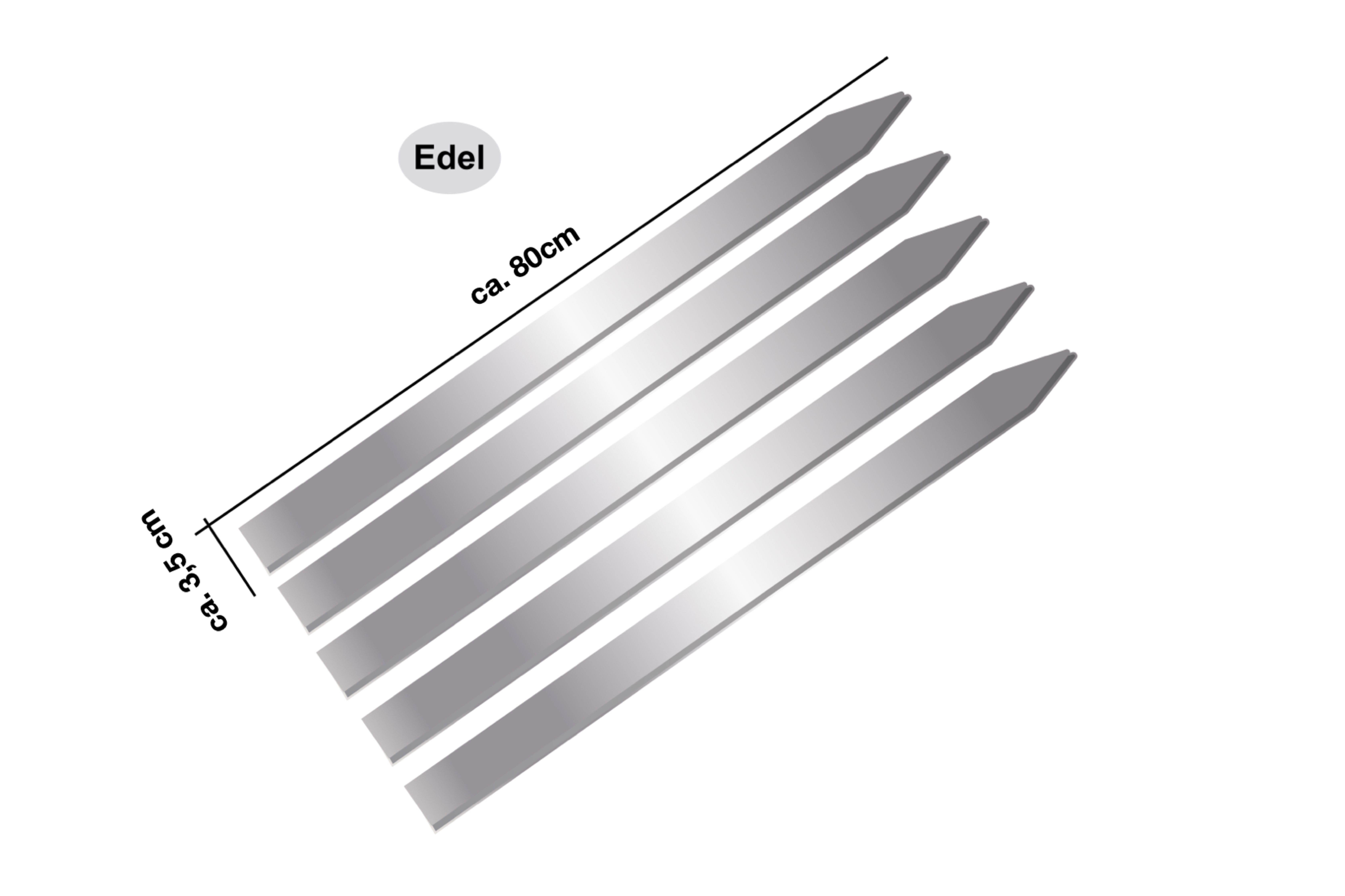 Edelstahl Bonab Spieß