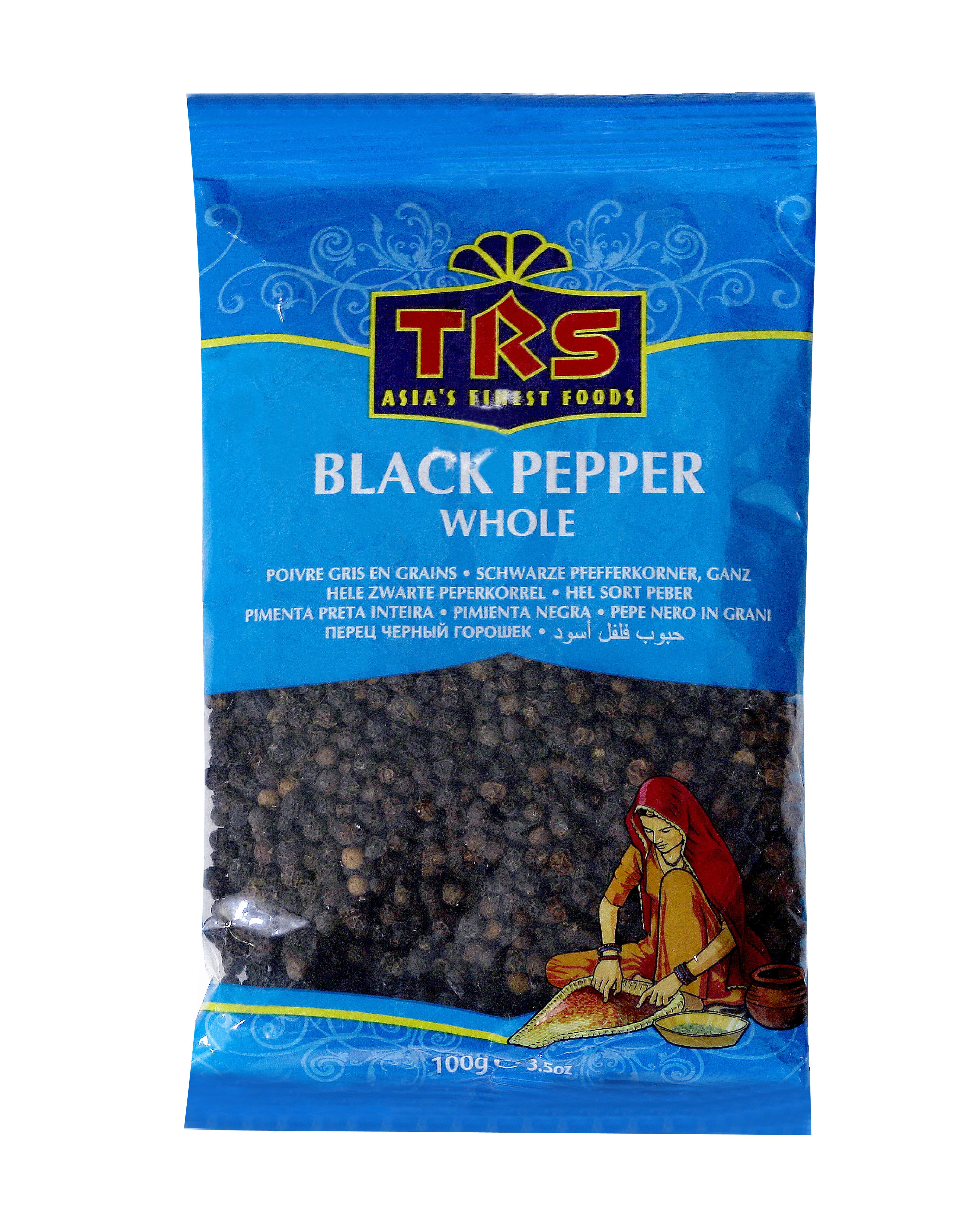 Schwarze Pfefferkörner TRS