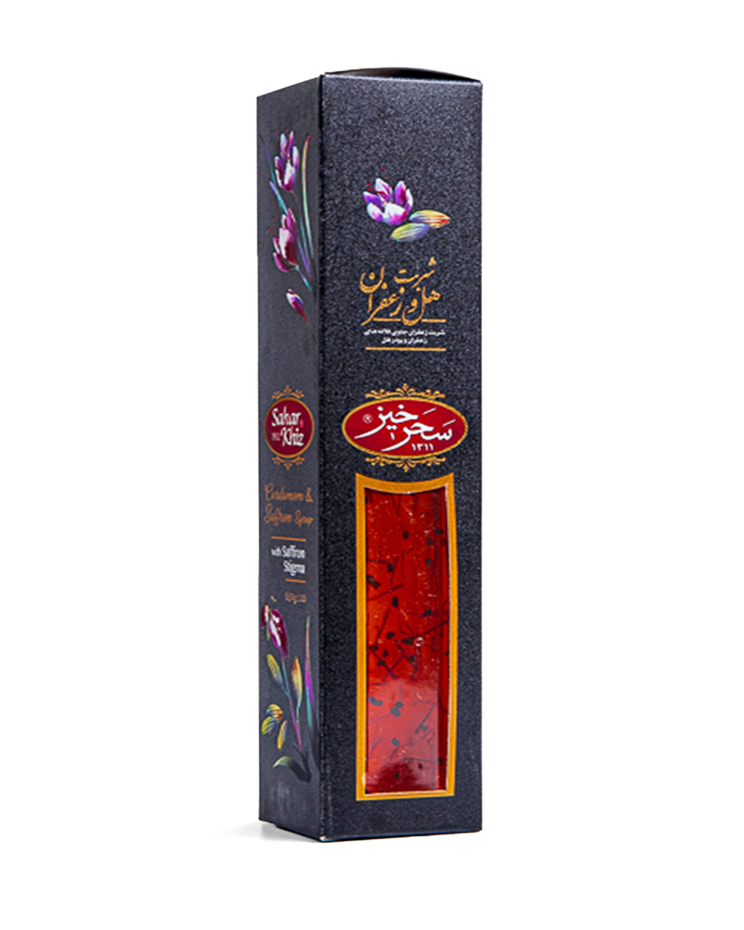 Safran Sirup mit Kardamom - Saharkhiz