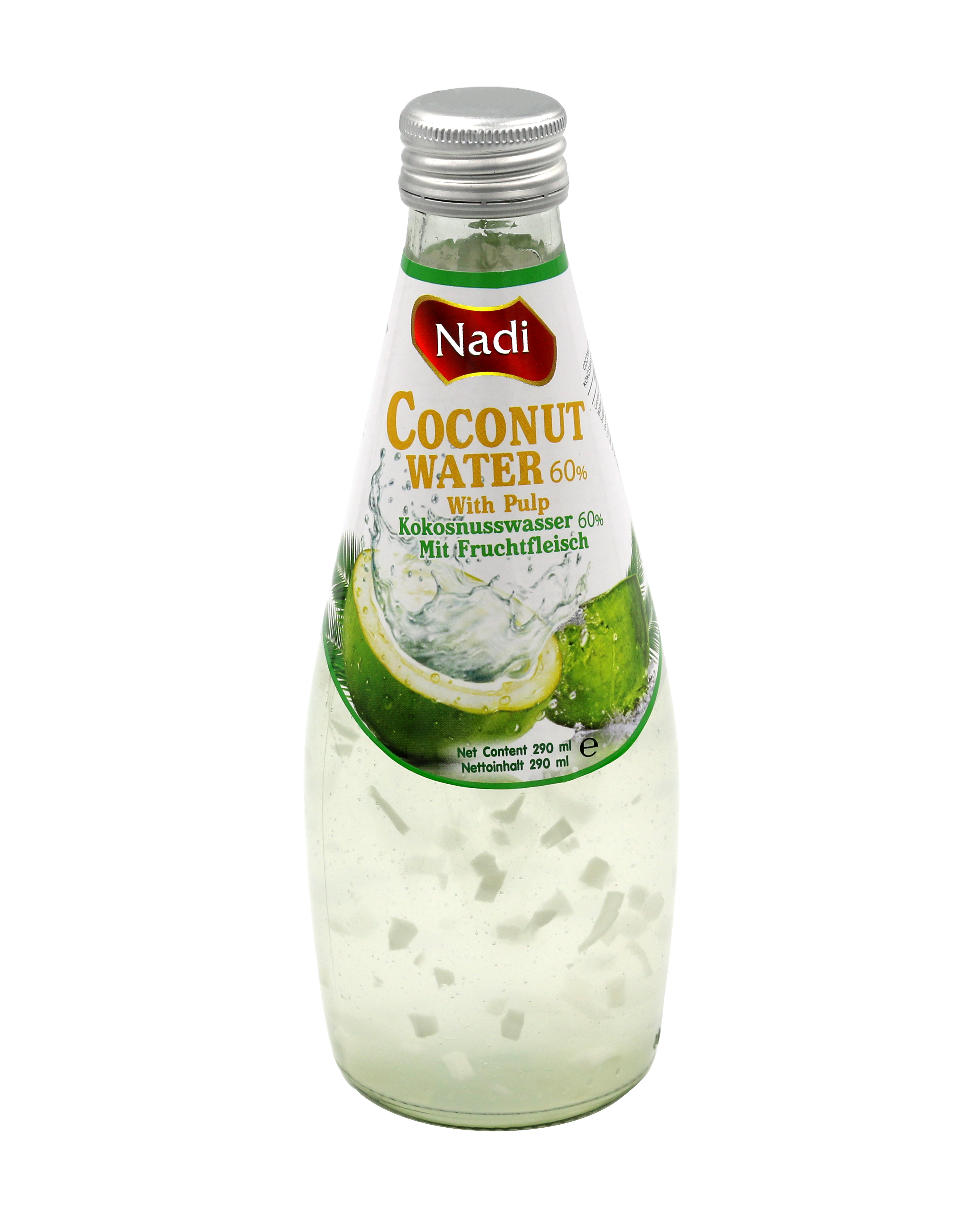 Kokosnusswasser mit Fruchtfleisch - Nadi