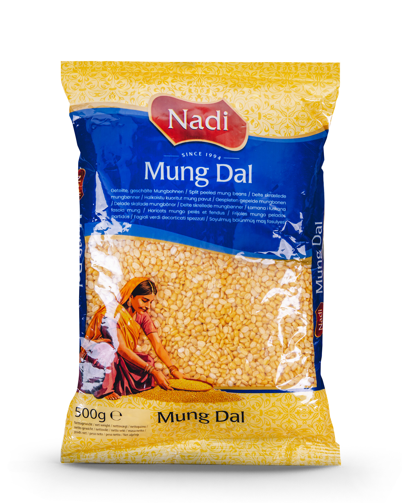 Geschälte Mungbohnen 500gr - Nadi