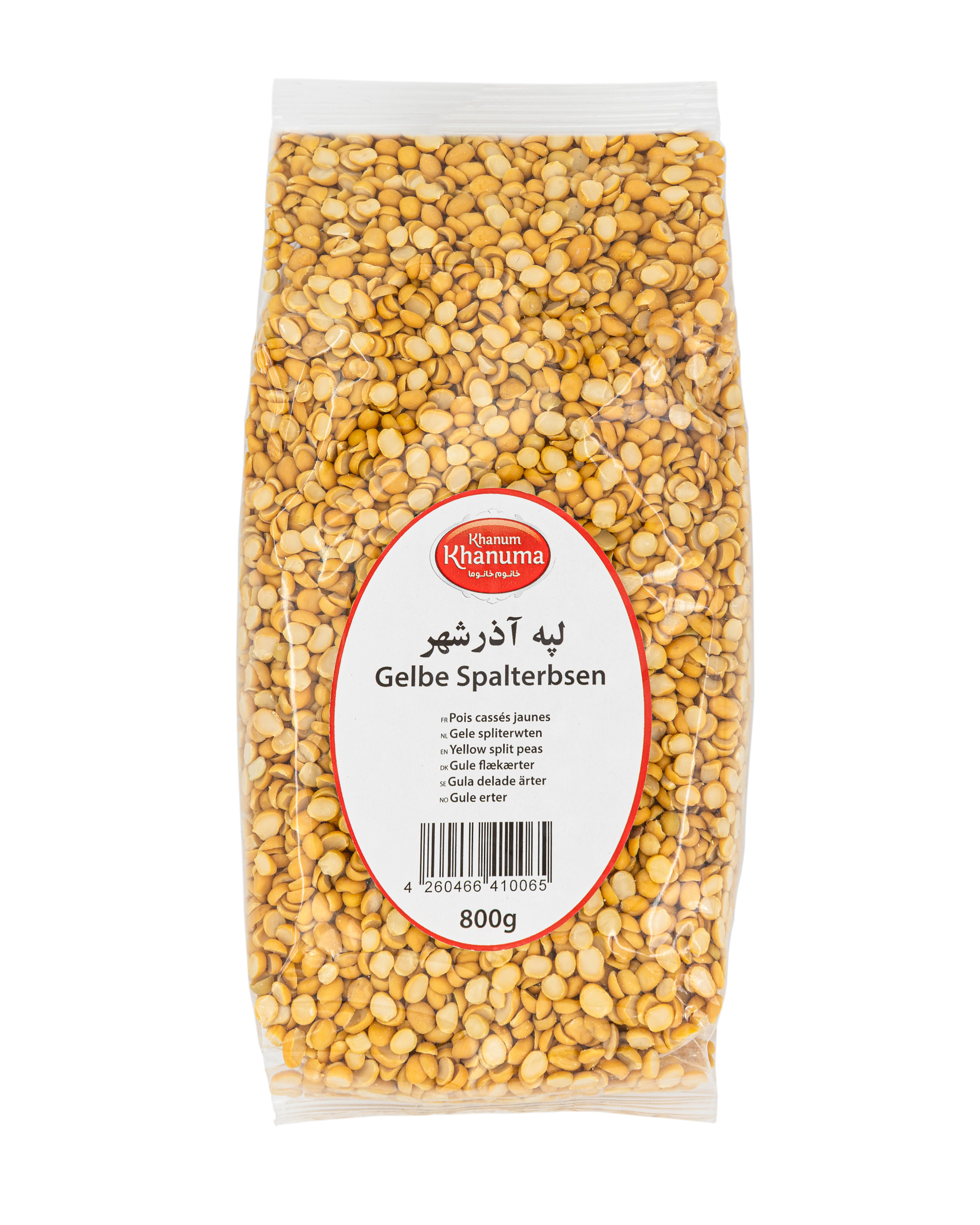 Halbkichererbsen Khanum 800gr. - Lapeh