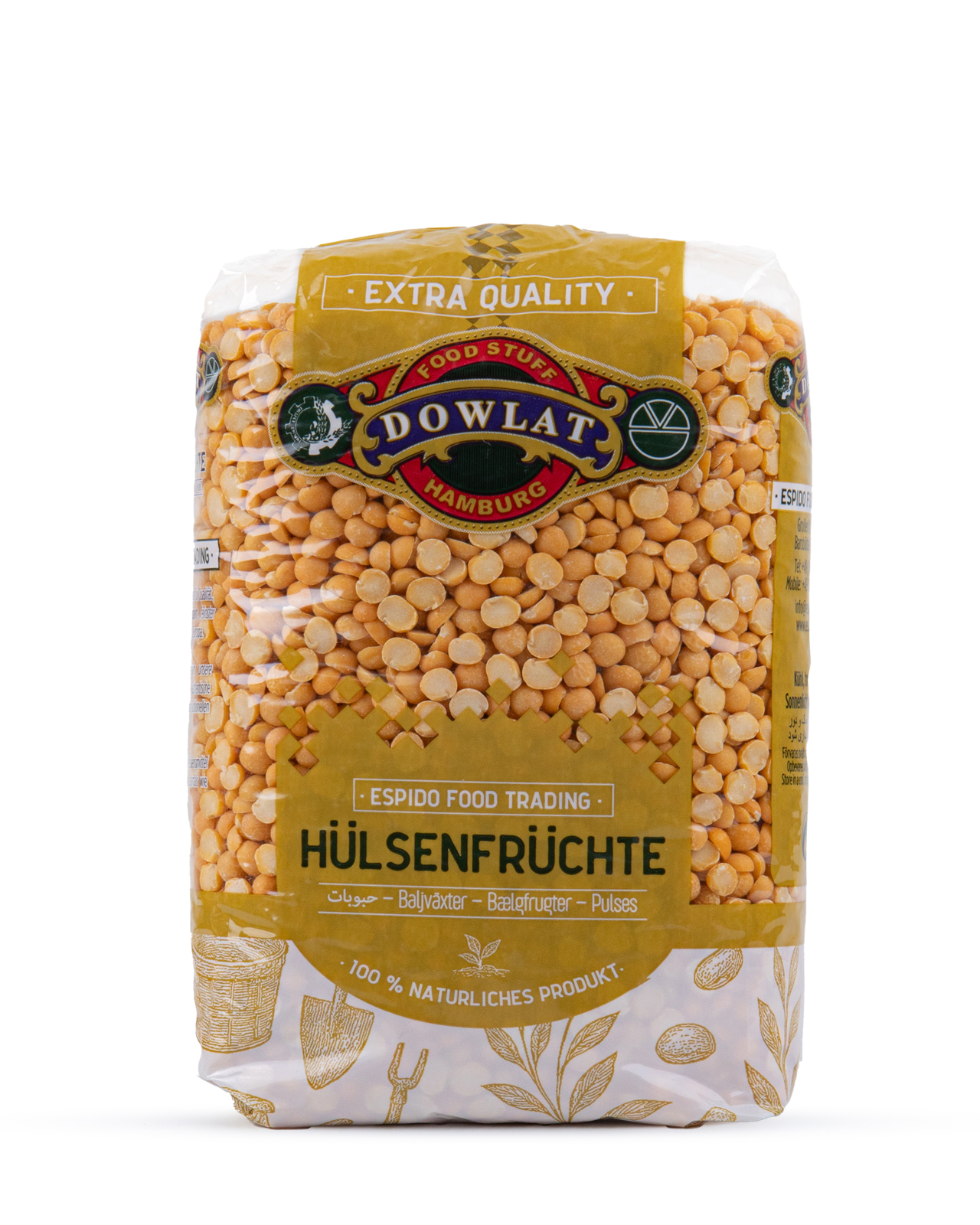 Halbkichererbsen Lapeh 1Kg - Dowlat